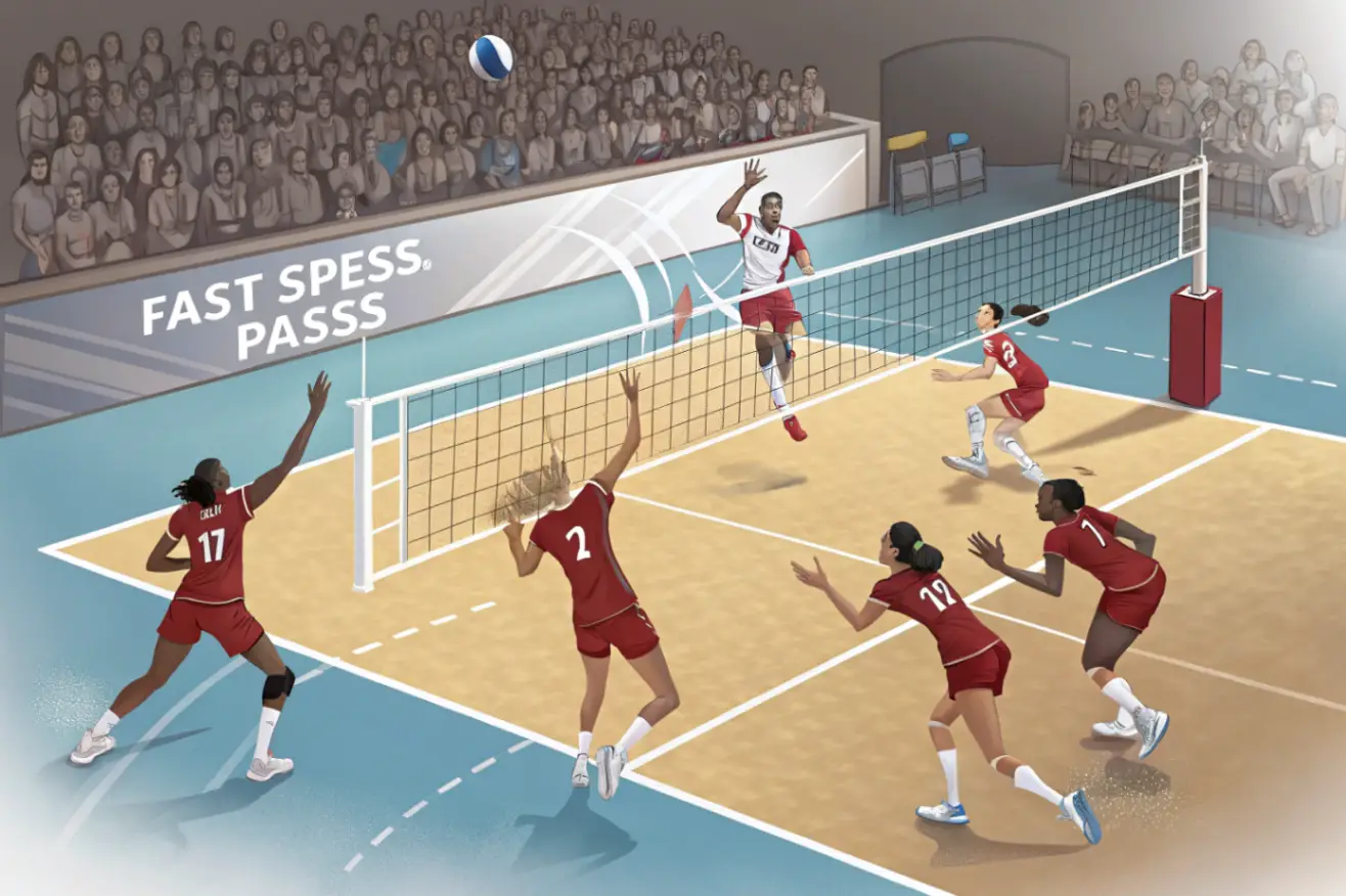 Быстрая связка в волейболе: тактика лидеров мира